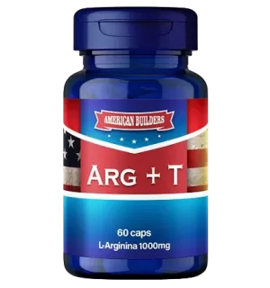 ARG + T / 60 CAPS / AMERICAN BUILDERS / VASODILATADOR :: NE Distribuidora