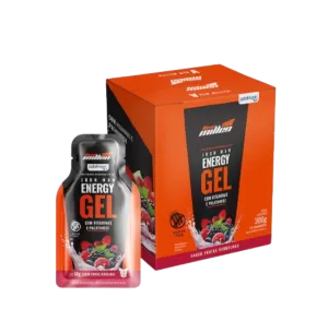 DISPLAY 10UN GEL ENERGY 30G FRUTAS VERMELHAS NEW MILLEN