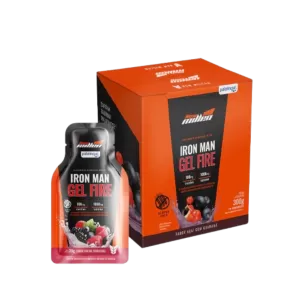 DISPLAY 10UN GEL FIRE 30G FRUTAS VERMELHAS NEW MILEN