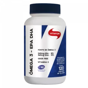 OMEGA 3 EPA - DHA 1000MG / 120 CAPS / VITAFOR / OMEGA E OLEOS :: NE ...