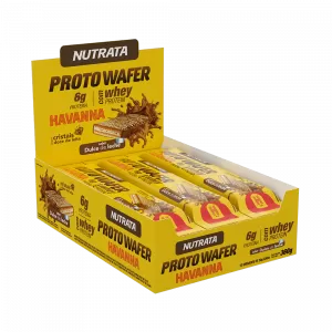 PROTO WAFER HAVANNA - DISPLAY / 12UN - 30G - DULCE DE LECHE / NUTRATA ...